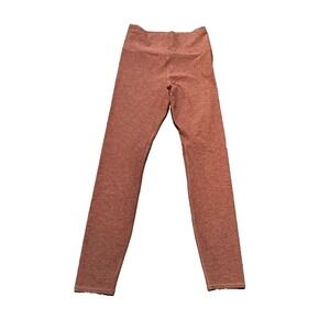 Vuori Leggings Orange Medium Clean Elevation High Rise Four Way Stretch Yoga